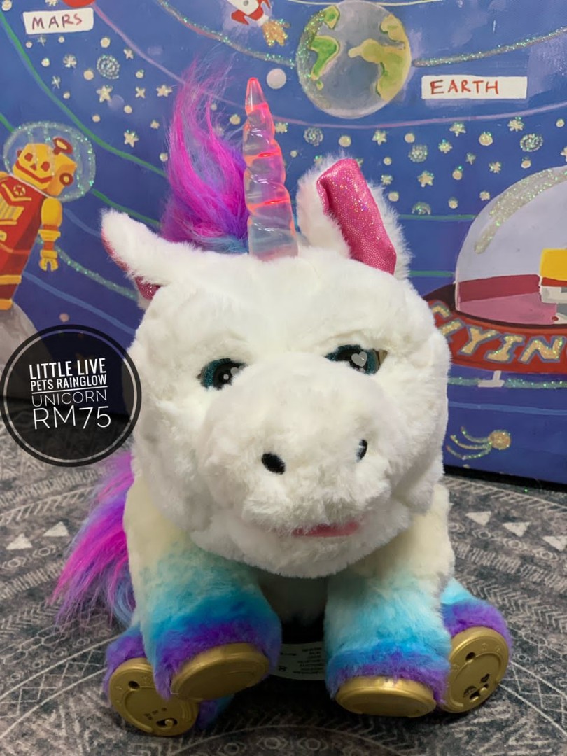 Little Live Pet Rainglow Unicorn Hobbies Toys Toys Games On Carousell