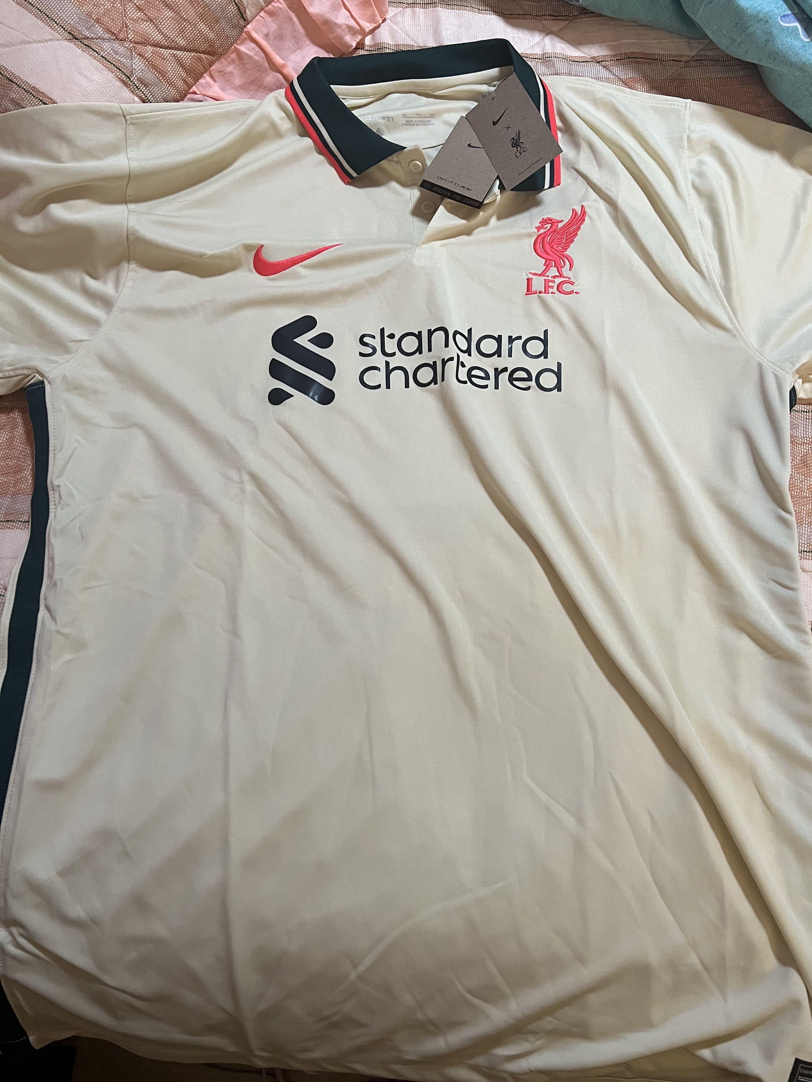 Liverpool away kit 21/22., Men's Fashion, Tops & Sets, Tshirts & Polo ...