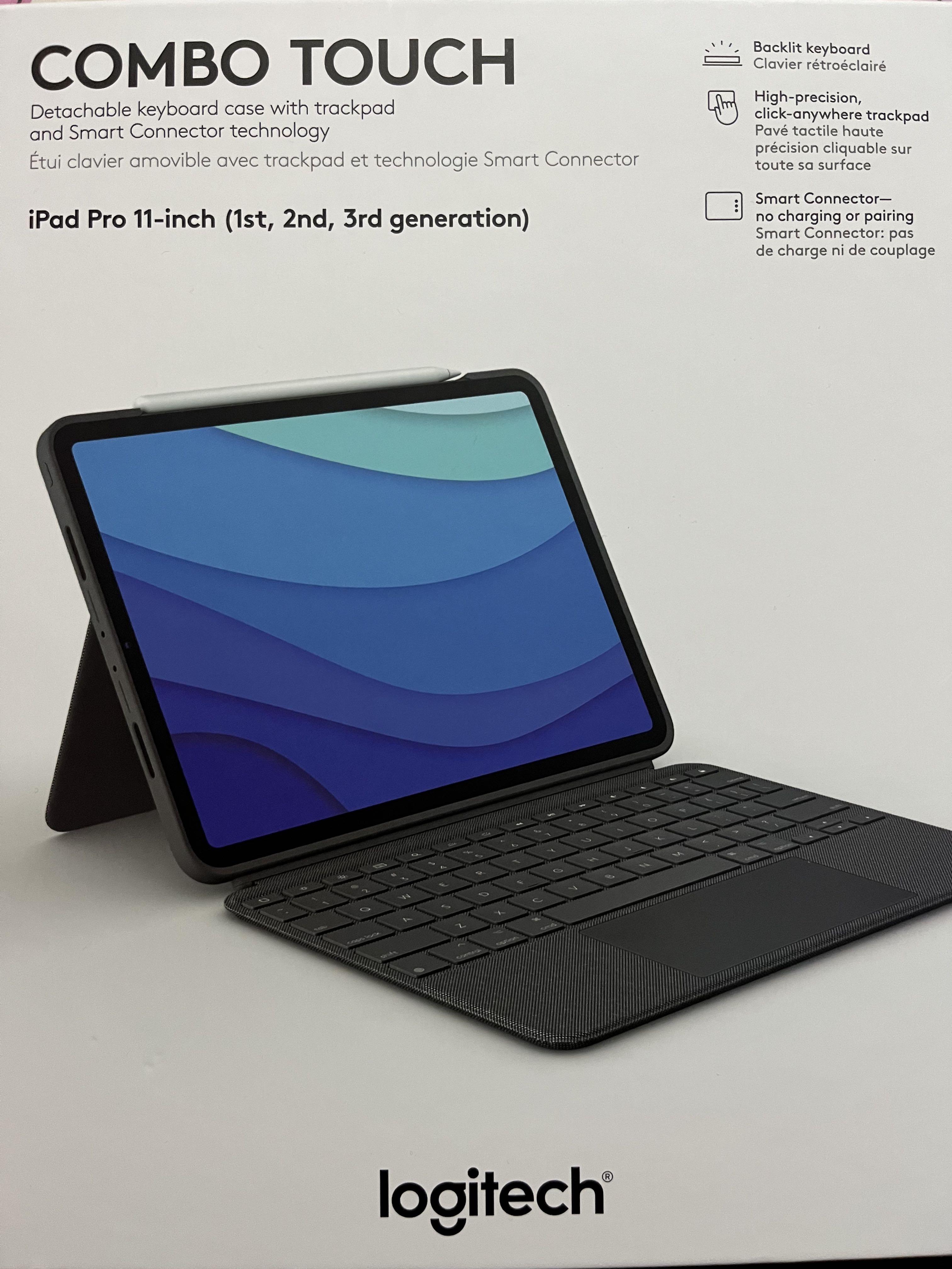 Logitech Combo Touch Keyboard IPad Pro 11” (3rd Gen), Mobile Phones & Gadgets, Mobile & Gadget