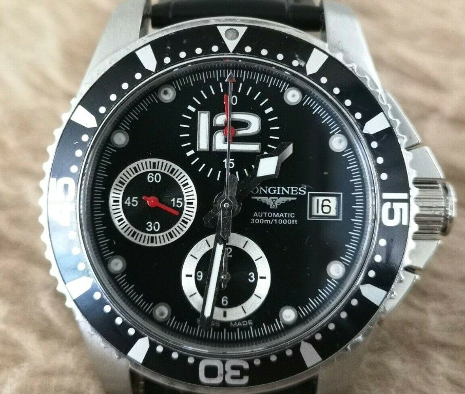 LONGINES HYDRO CONQUEST CHRONOGRAPH L3.644.4 AUTOMATIC 7750 St. Steel 41mm MENS
