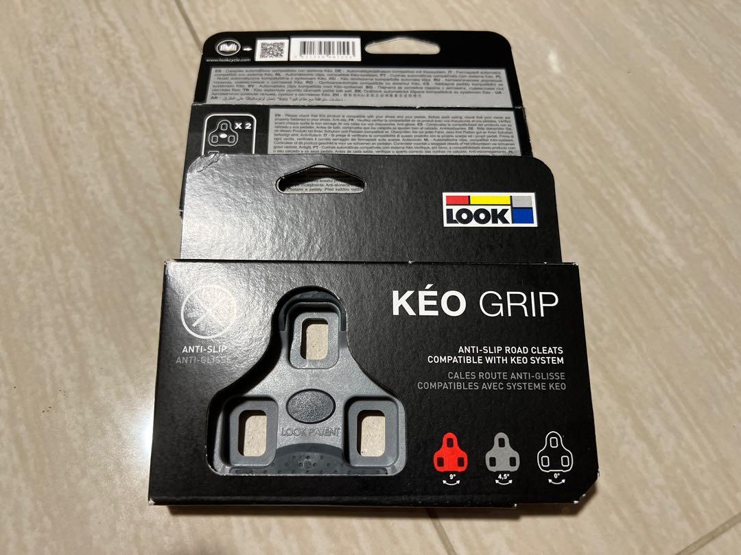 Look Keo Grip Cleat Grey Sports Equipment Bicycles Parts