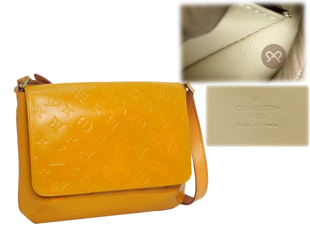 Louis Vuitton Thompson Street Women's Shoulder Bag M91008 Vernis Beige