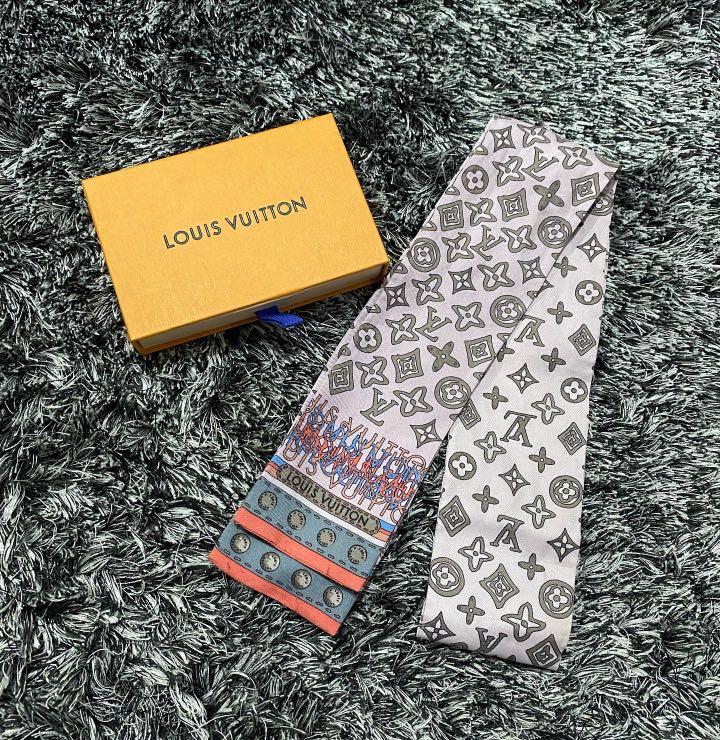 Louis Vuitton twilly (Category: Luxury Accessories) located in Quezon City. Submitted by luxury.xy (Listing ID 1162614902, Image 1). Description: 100% authentic Louis Vuitton twilly🌸 Normal signs of use Retails at ~20k+++ With box See photos for details P11,500 only! MOP: BDO/BPI/Paypal/Gcash Sf c/o buyer via Grab/LBC All sales are final!.