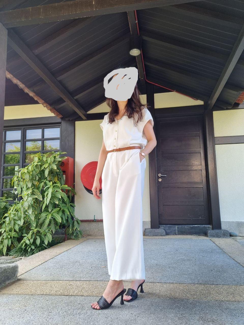 White jumpsuit xs clearance