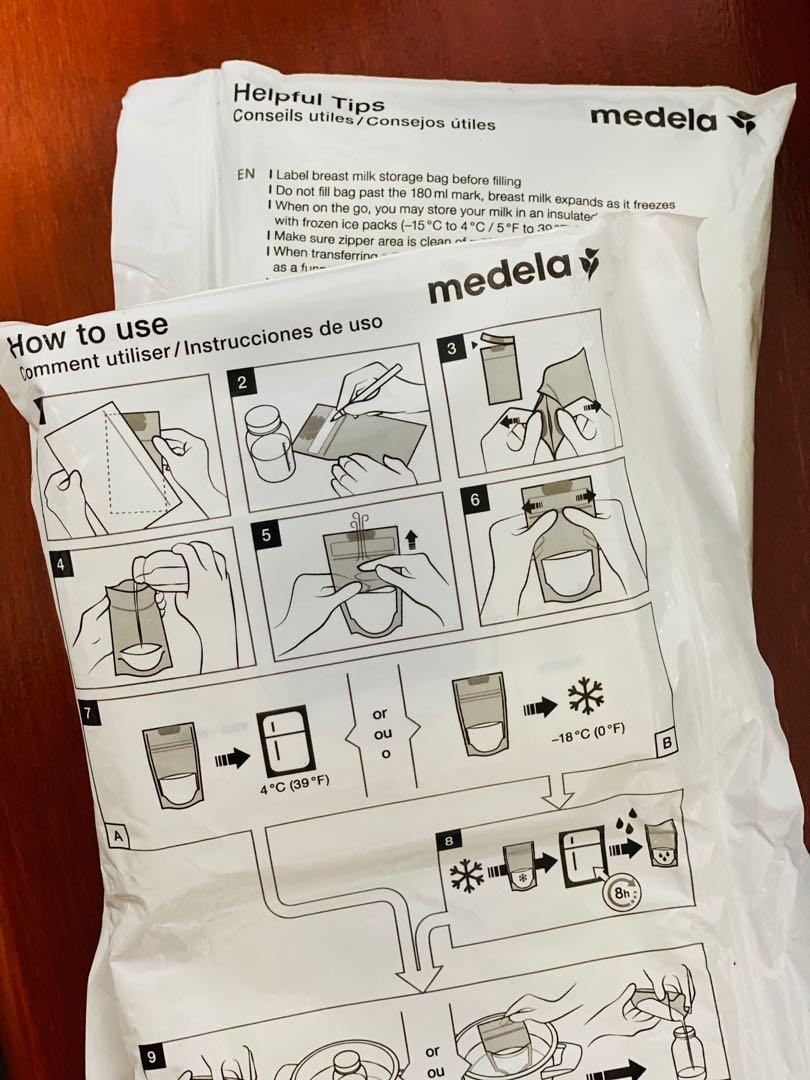 Medela Breast Milk Storage Bag (Category: Maternity Care) located in Gonzaga. Submitted by ConcreteAngel (Listing ID 1162752457, Image 1). Description: 25 bags 6 oz/180 ml.