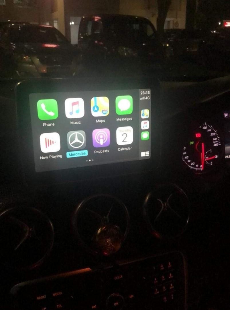 Mercedes Carplay activation A class, CLA, GLC, Car Accessories, Car