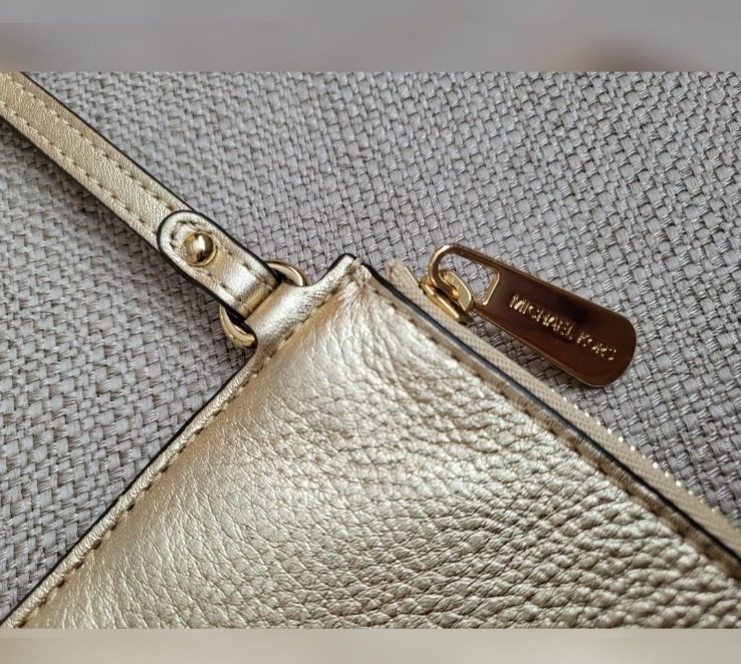 Michael Kors Lana Envelope Clutch in Gold