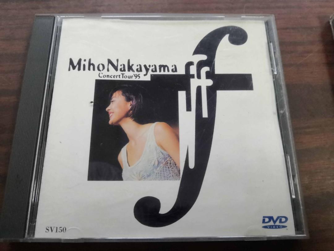 Miho Nakayama Live CONCERT TOUR 中山美穗1995日本演唱會DVD台灣版9成