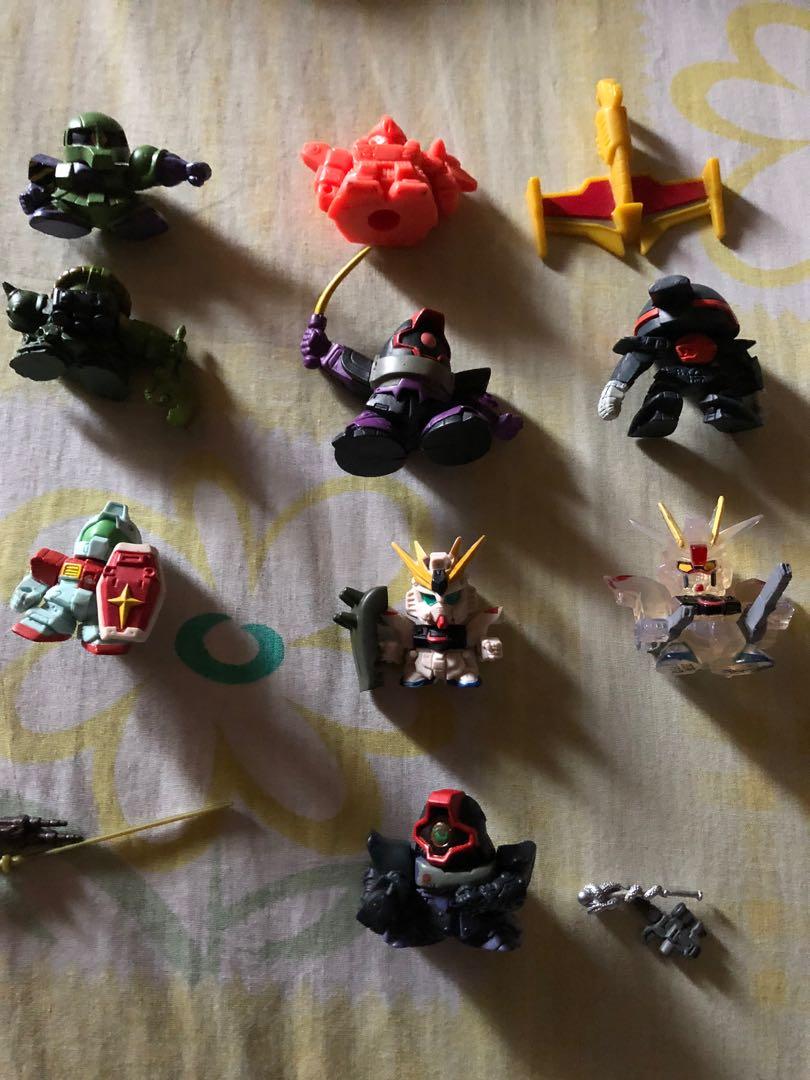 Take all 10 pcs Mini gundam chibi (Category: Designer & Blind Box Toys) located in Lipa City. Submitted by jumars (Listing ID 1162661498, Image 1). Description: 10 pieces set of mini chibi gundams take all Great cindition Displayed only Bpi or Bdo payment also gcash Call ort txt 09175266429.