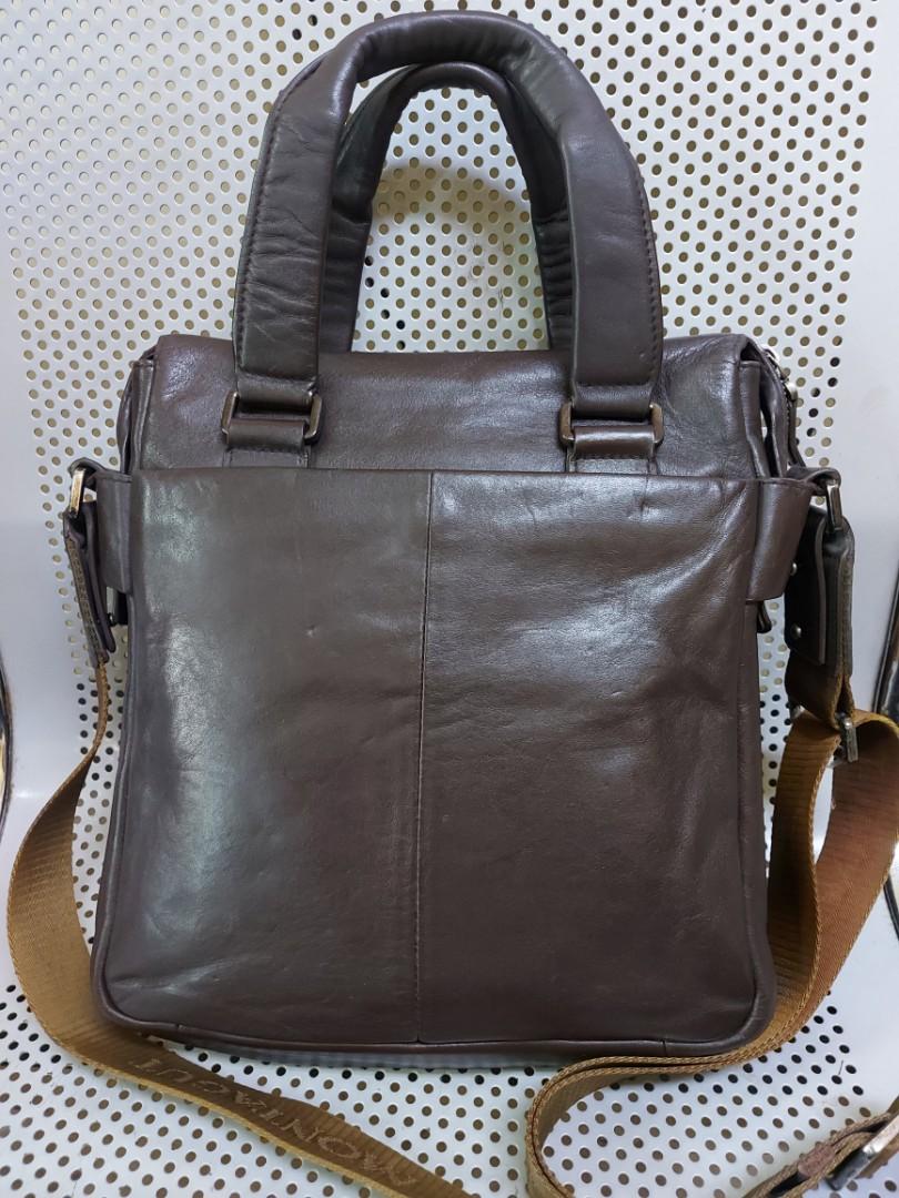 Montagut leather sling bag for men, Men's Fashion, Bags, Sling Bags on ...