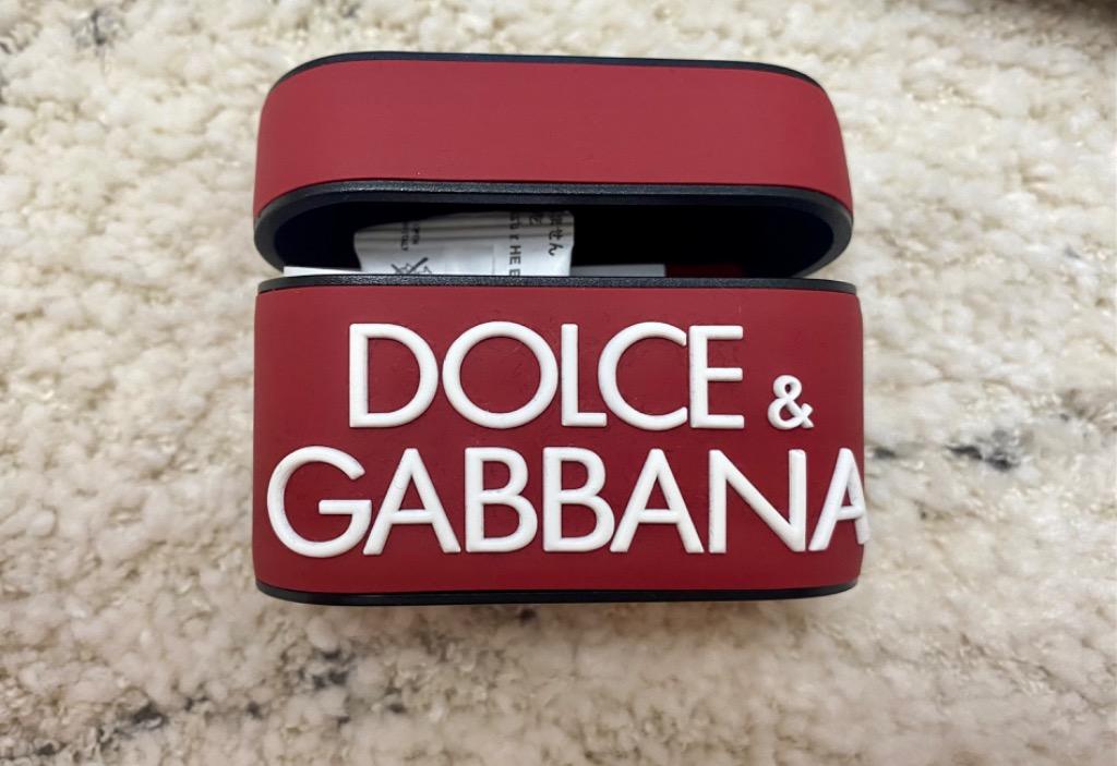 NEW Dolce&Gabbana AirPods Pro case, Mobile Phones & Gadgets, Mobile &  Gadget Accessories, Cases & Sleeves on Carousell