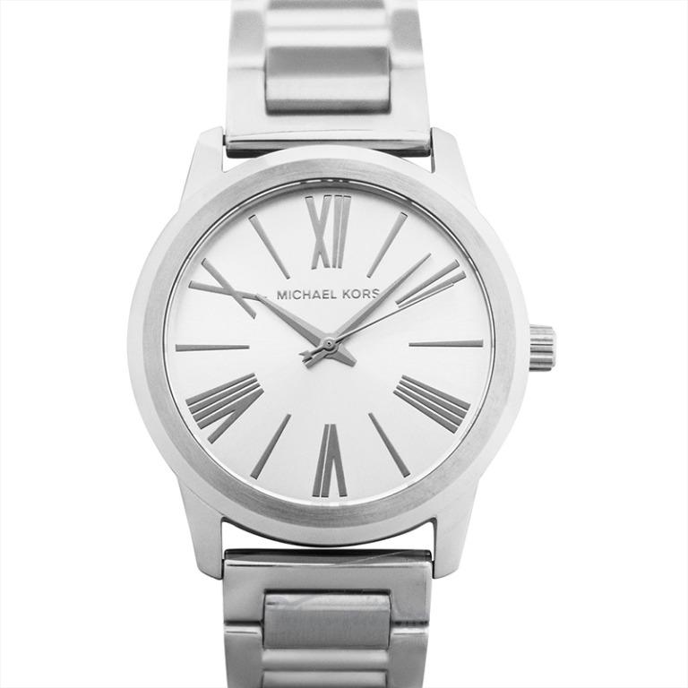 NEW Michael Kors Hartman Quartz Silver Dial Stainless Steel