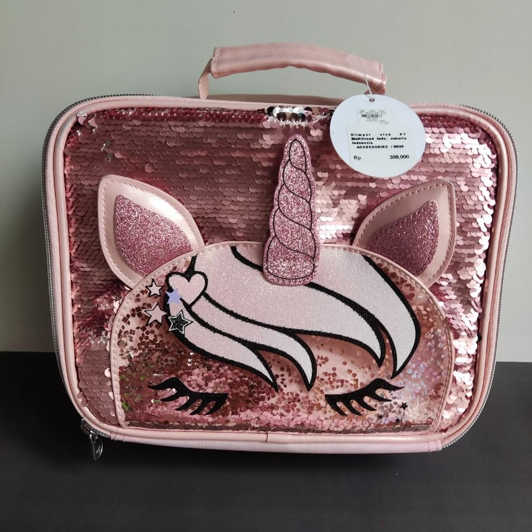 Unicorn lunch box justice on sale