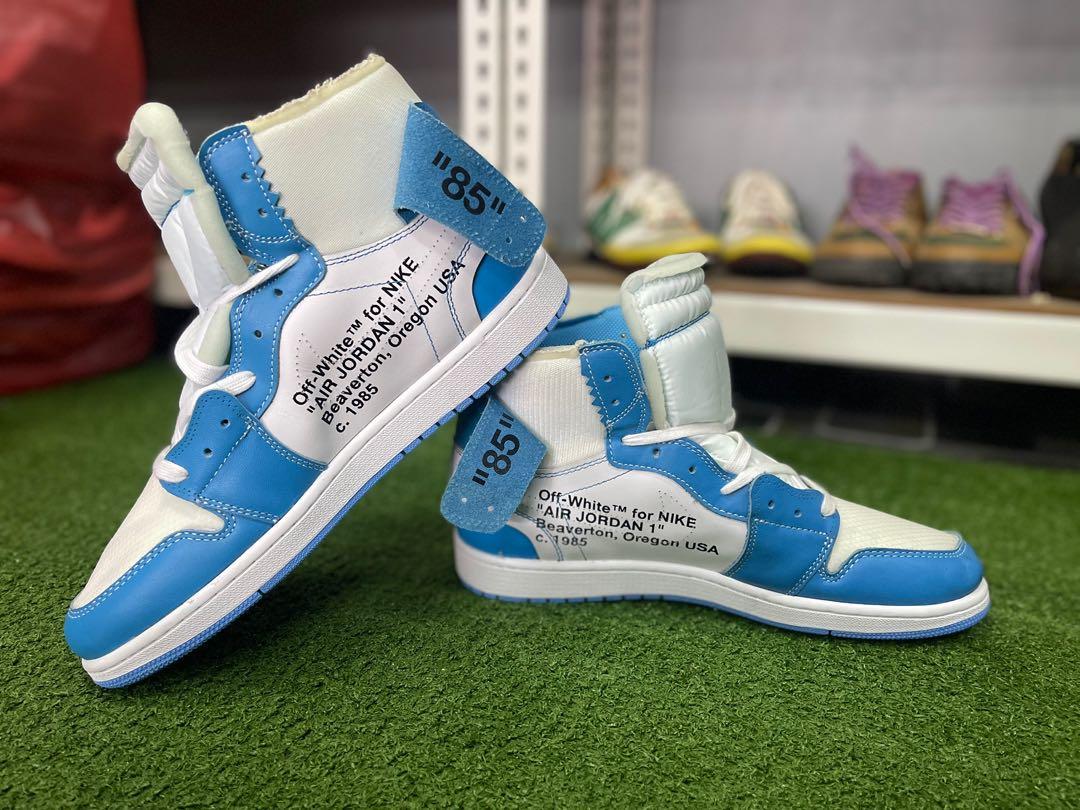 Nike Air Jordan 1 UNC X Off White size 12uk Men s Fashion