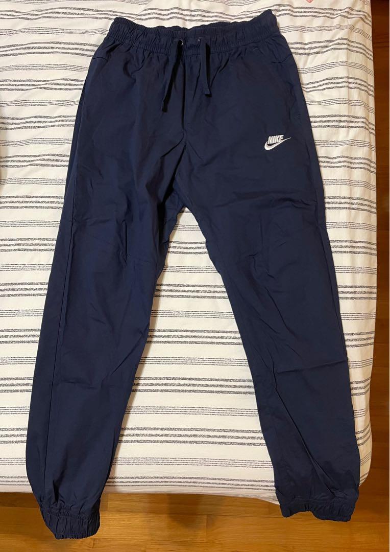 Mens blue nike joggers on sale