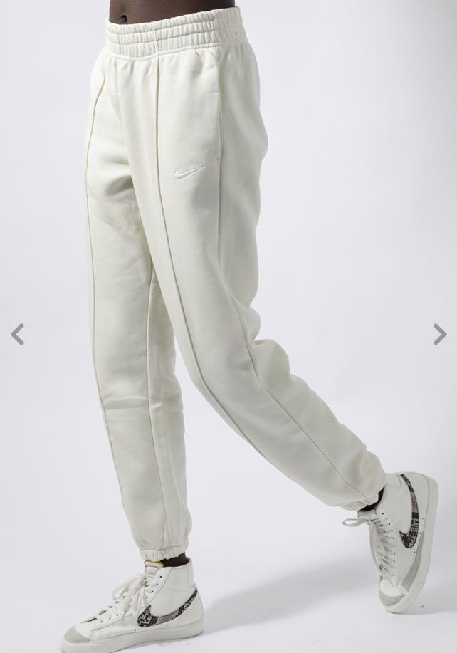 Nike NSW Fleece Pant in Coconut Milk, Women's Fashion, Bottoms, Other  Bottoms on Carousell