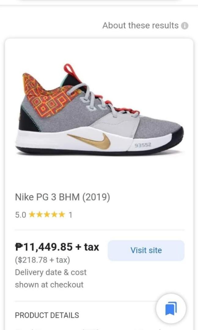 Paul george sale bhm 2019