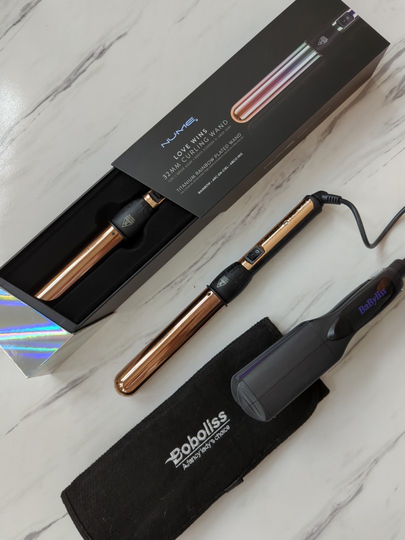 NUME 32mm curling wand Babyliss Crimper Beauty Personal Care