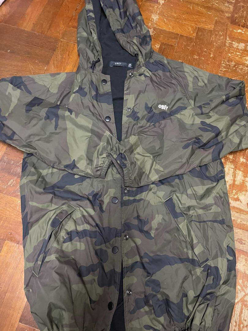 Obey camo jacket online