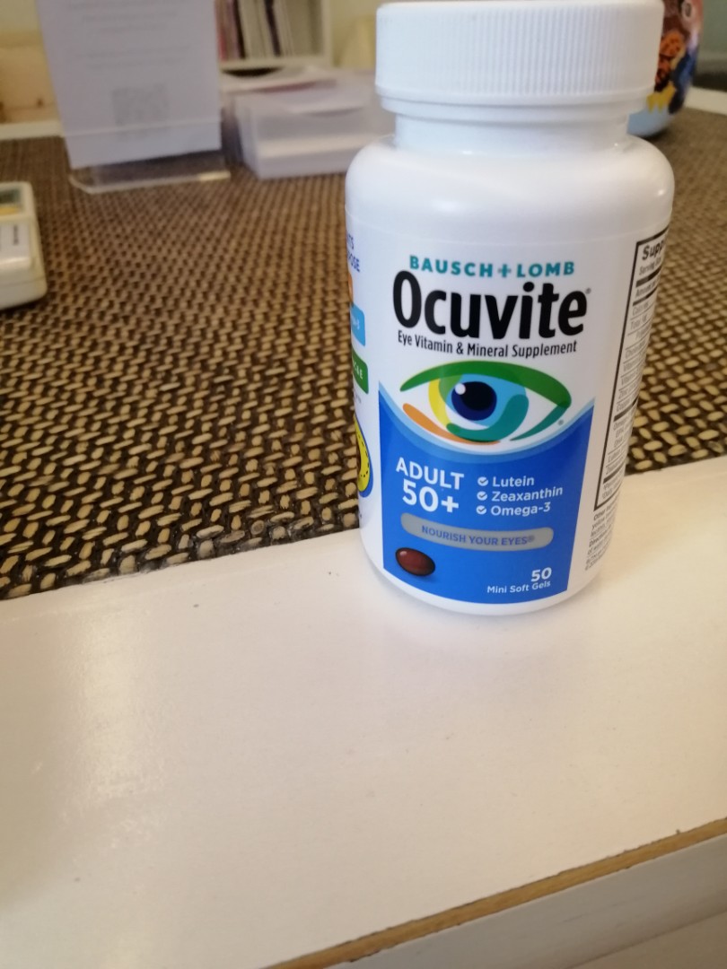 Ocuvite Eye Vitamin & Mineral Supplement, Health & Nutrition, Health