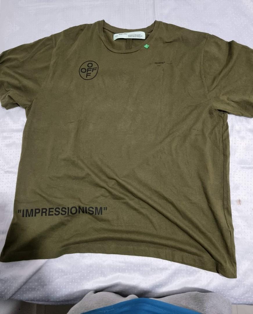 Off white impressionism green 2025