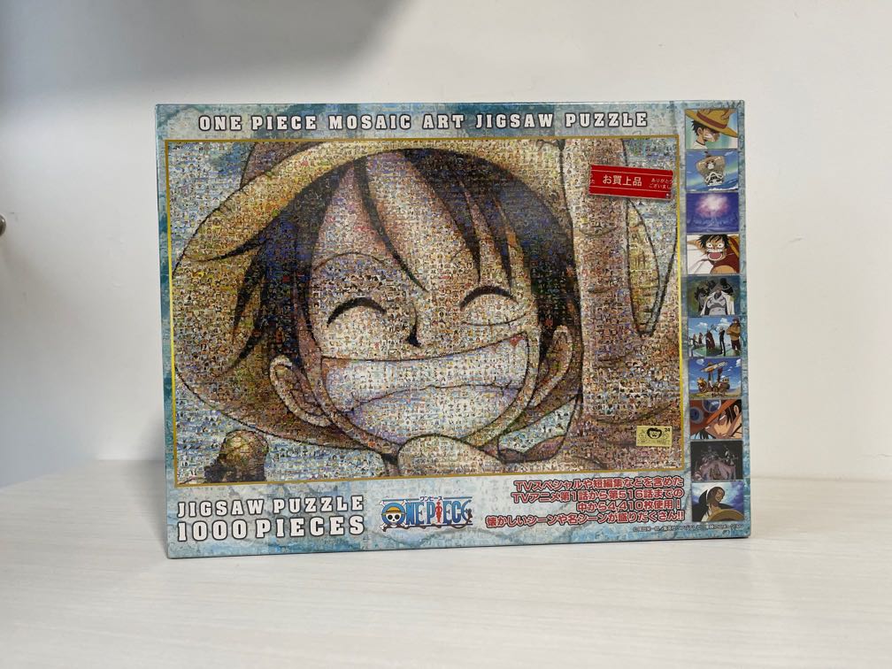 One Piece Mosaic Art Jigsaw Puzzle (1000 pc), Hobbies & Toys, Toys
