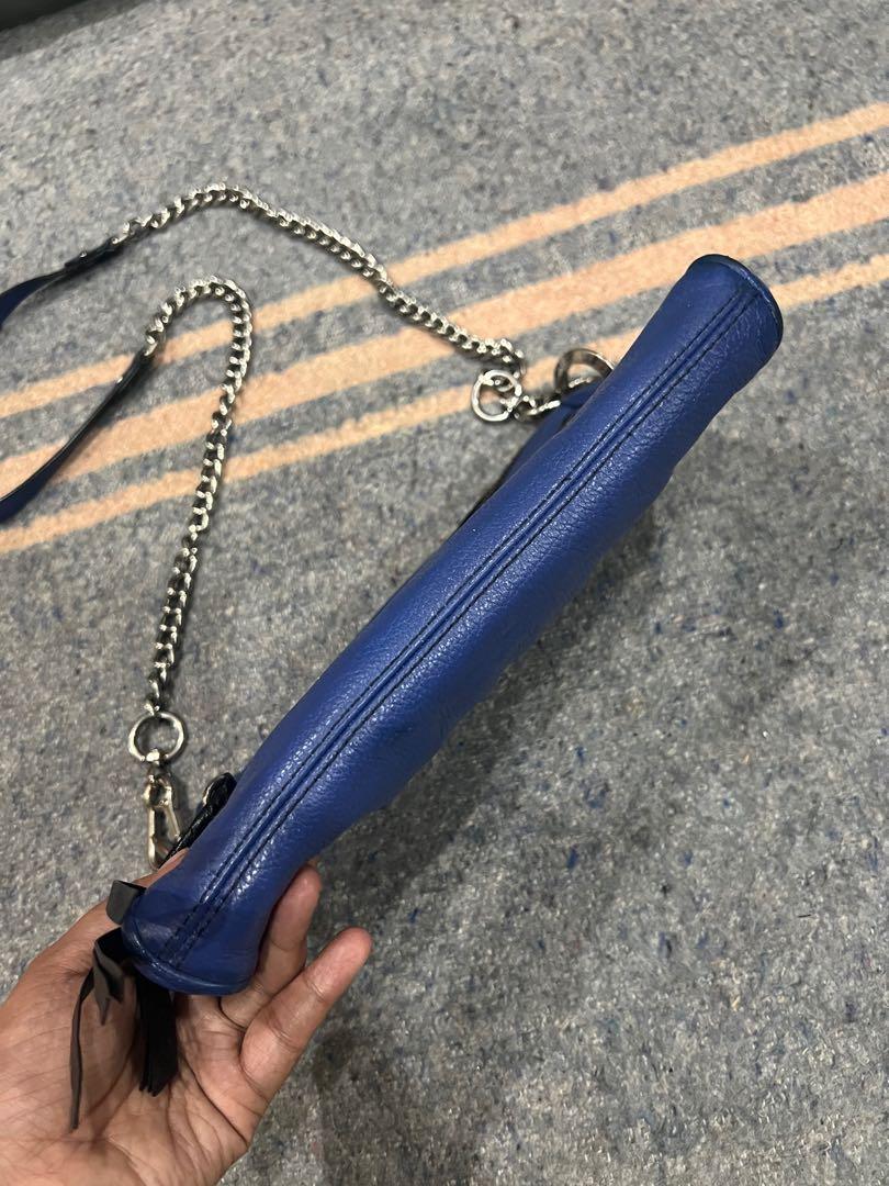 Sale Orig or YANY Pebbled Leather Chain Sling Bag Women s Fashion Bags Wallets Cross body Bags on Carousell