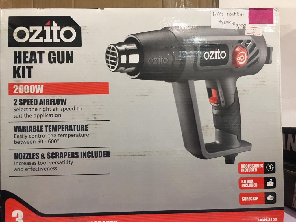 Ozito Heat Gun, Furniture & Home Living, Home Improvement & Organization, Home Improvement Tools