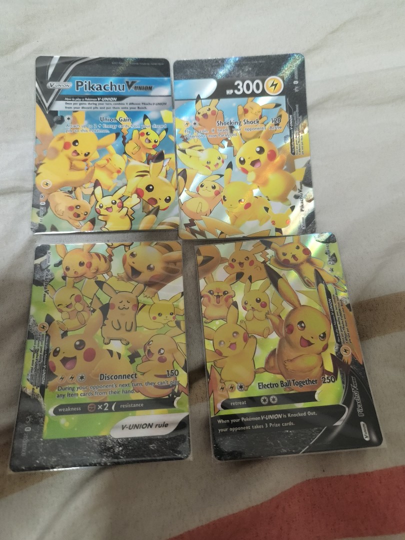 pikachu v union set