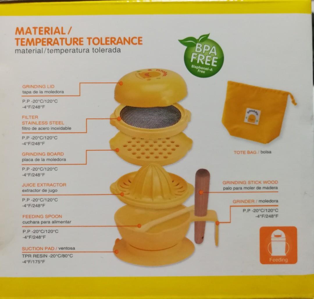 PIYOPIYO 7 piece baby food processor set, Babies & Kids, Nursing