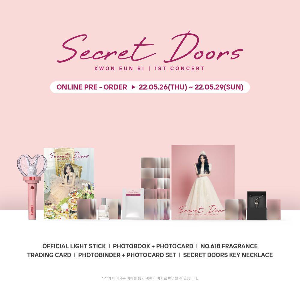 PO] KWON EUN BI 1ST CONCERT SECRET DOOR OFFICIAL MERCHANDISE