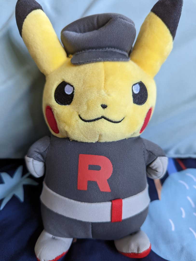 Pokemon Pikachu Team Rocket Plush