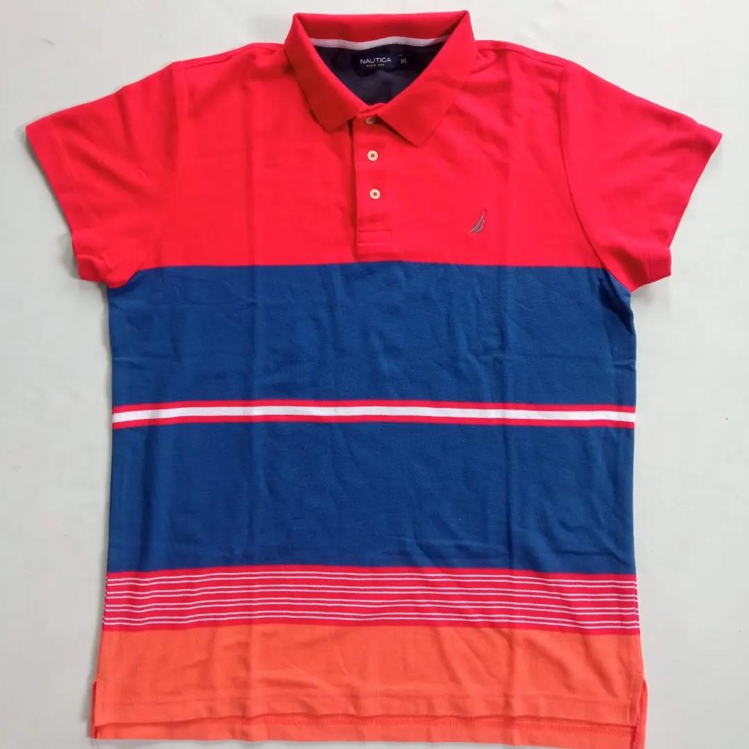 Polo shirt Nautica, Fesyen Pria 