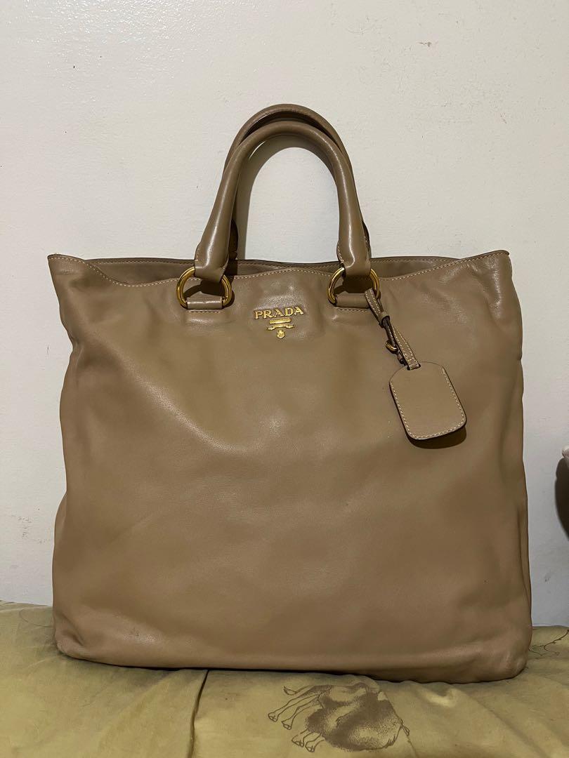 Prada big store tote bag