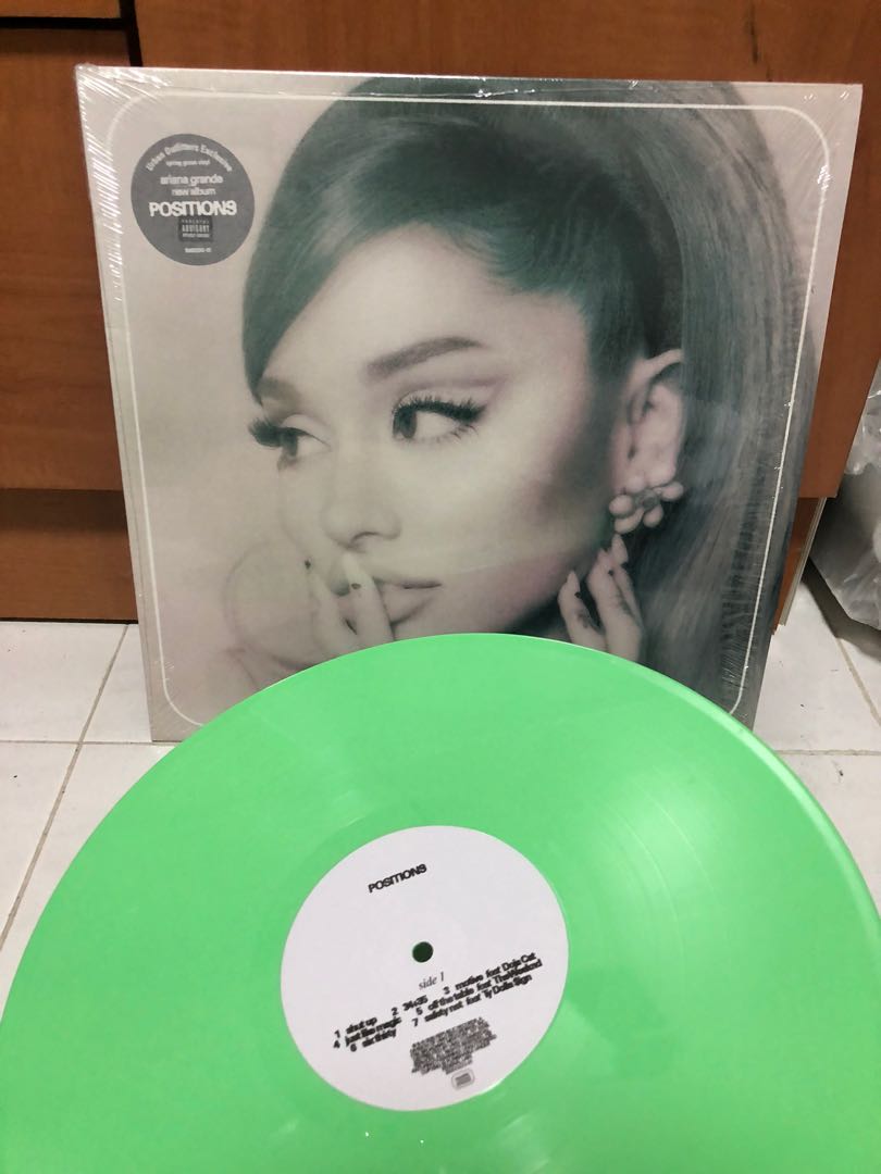 RARE] Ariana Grande - Positions Vinyl Limited Spring Green Edition