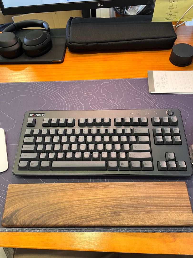 Realforce r3 newest version TKL 30g silent topre in stock 全新靜電容
