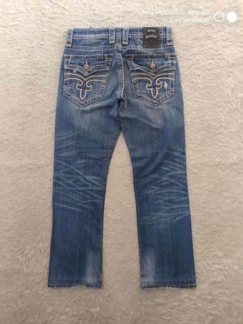 Rock Revival Size 29 Fit 30-31, Fesyen 