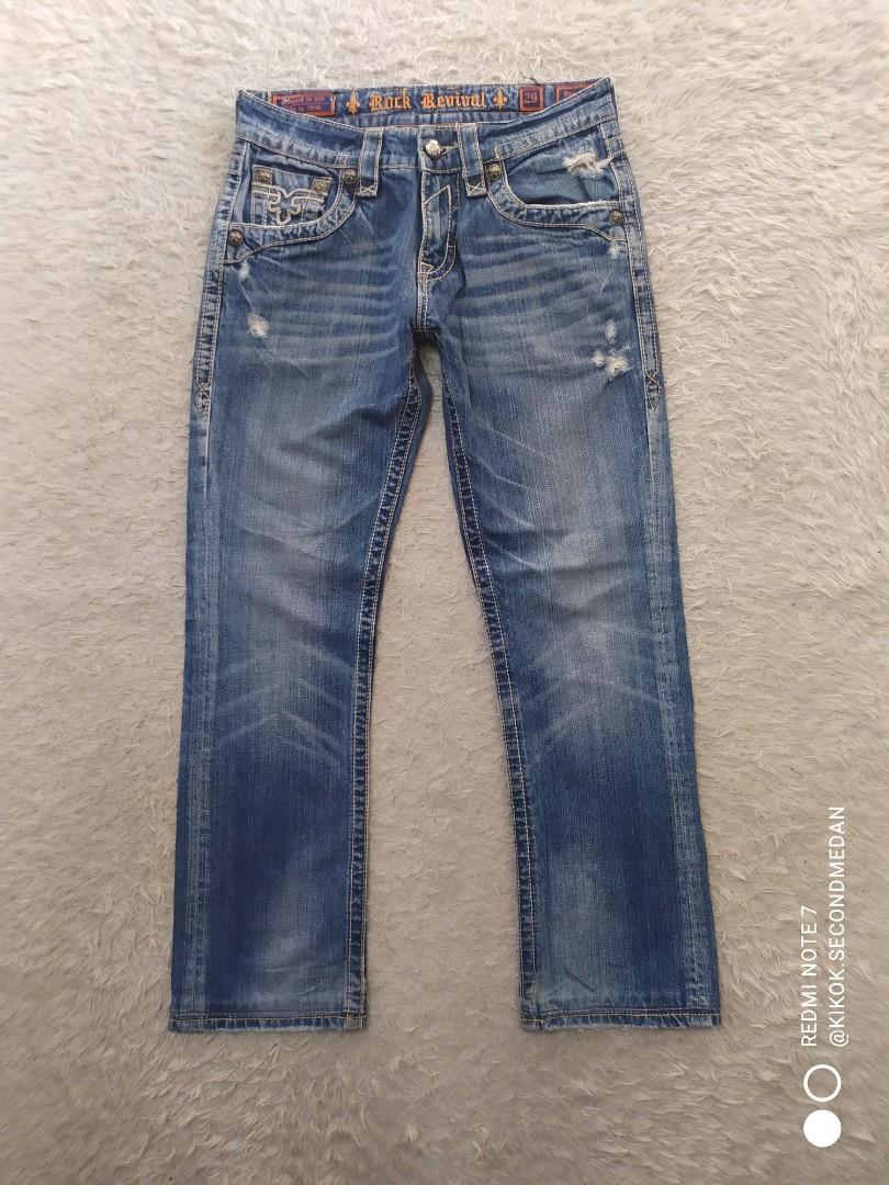Rock Revival Size 29 Fit 30-31, Fesyen 