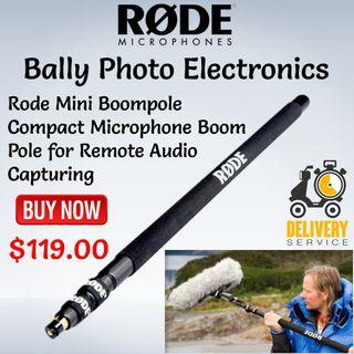 Rode Mini Boompole Compact Microphone Boom Pole for Remote Audio Capturing