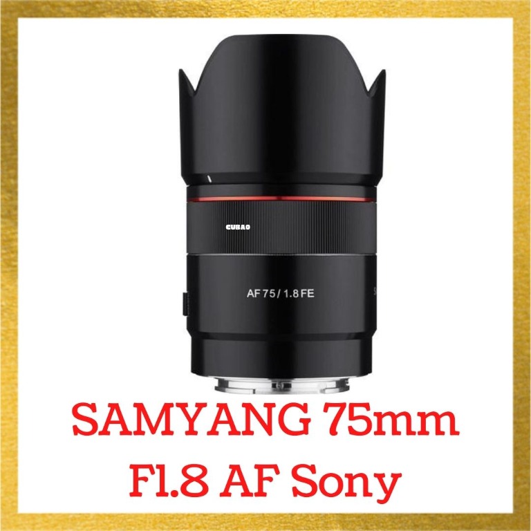 Samyang AF 75mm f/1.8 FE Lens for Sony E Mount, Photography, Lens 
