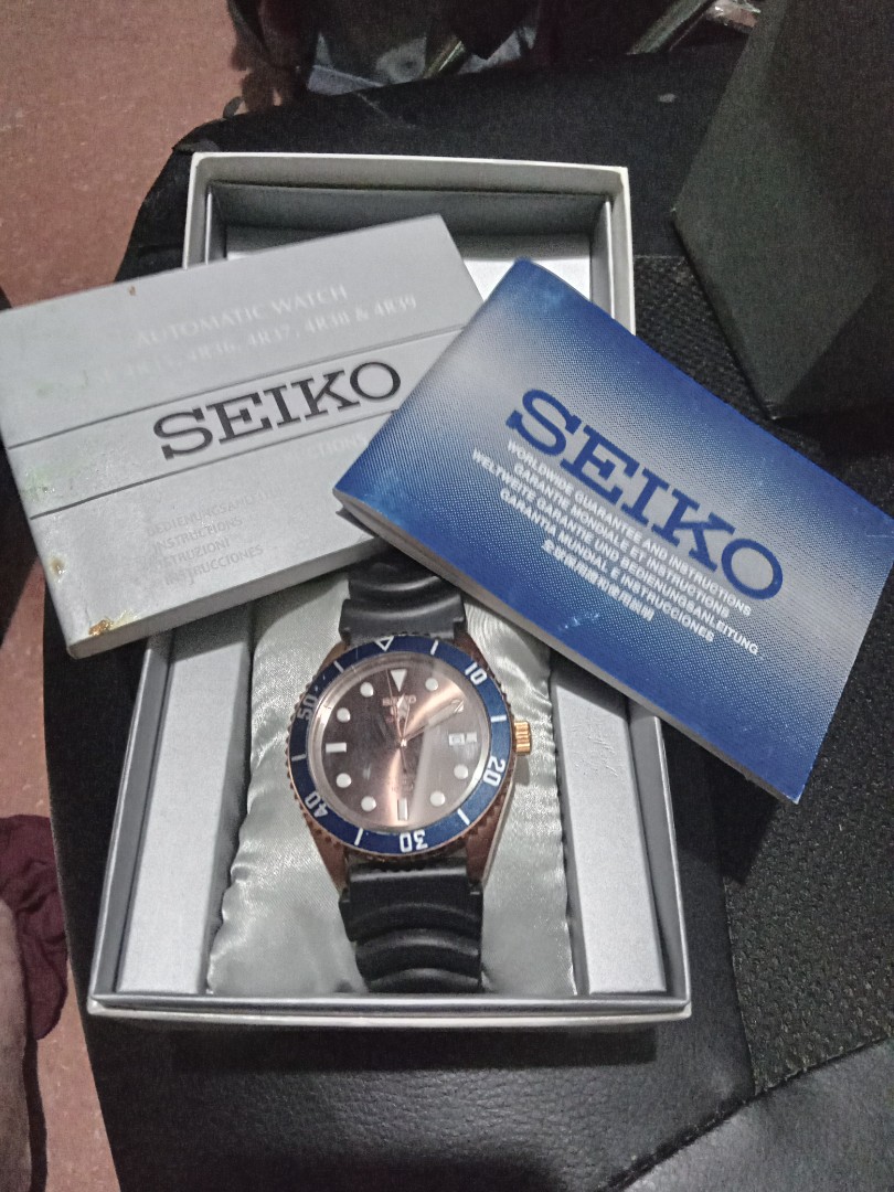 Seiko sports automatic cheap 23 jewels 100m