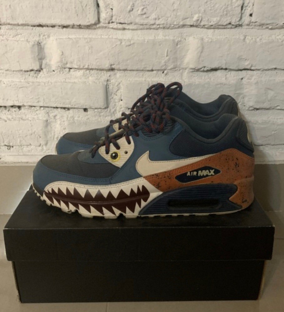 Sepatu Nike Air Max 90 Original Authentic Sneakers Shoes Custom