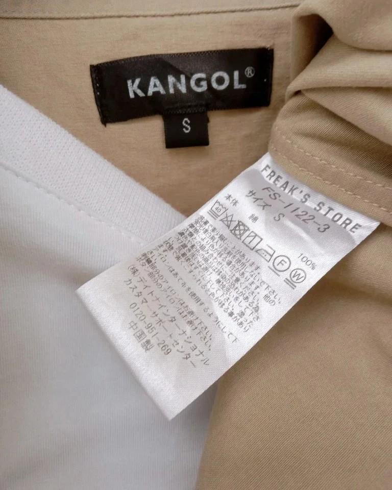 Shirt KANGOL, Fesyen Pria, Pakaian 
