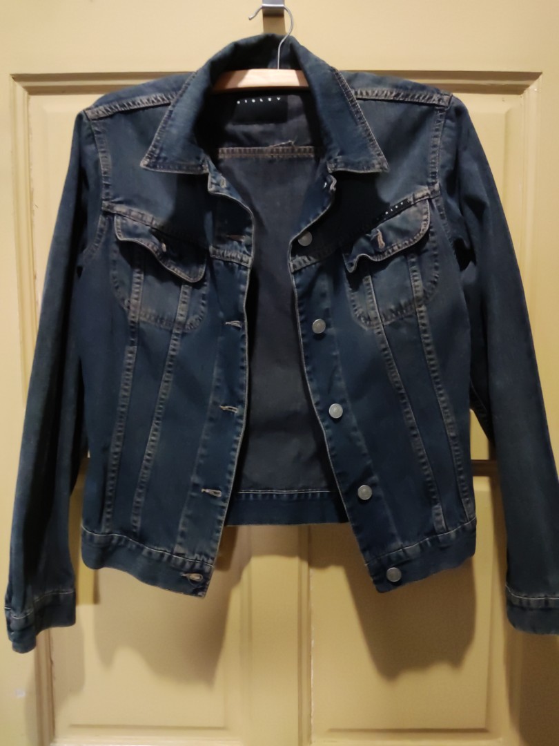 Sisley jean jacket new arrivals