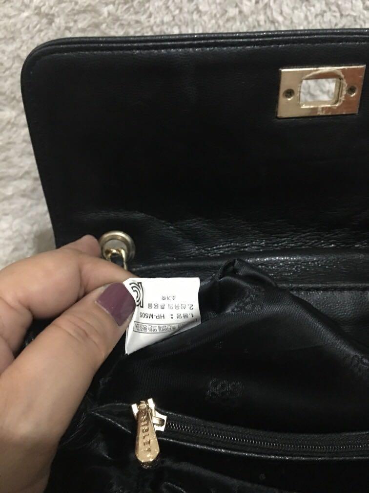 Sisley quilted chain sling, Luxury, Bags & Wallets on Carousell