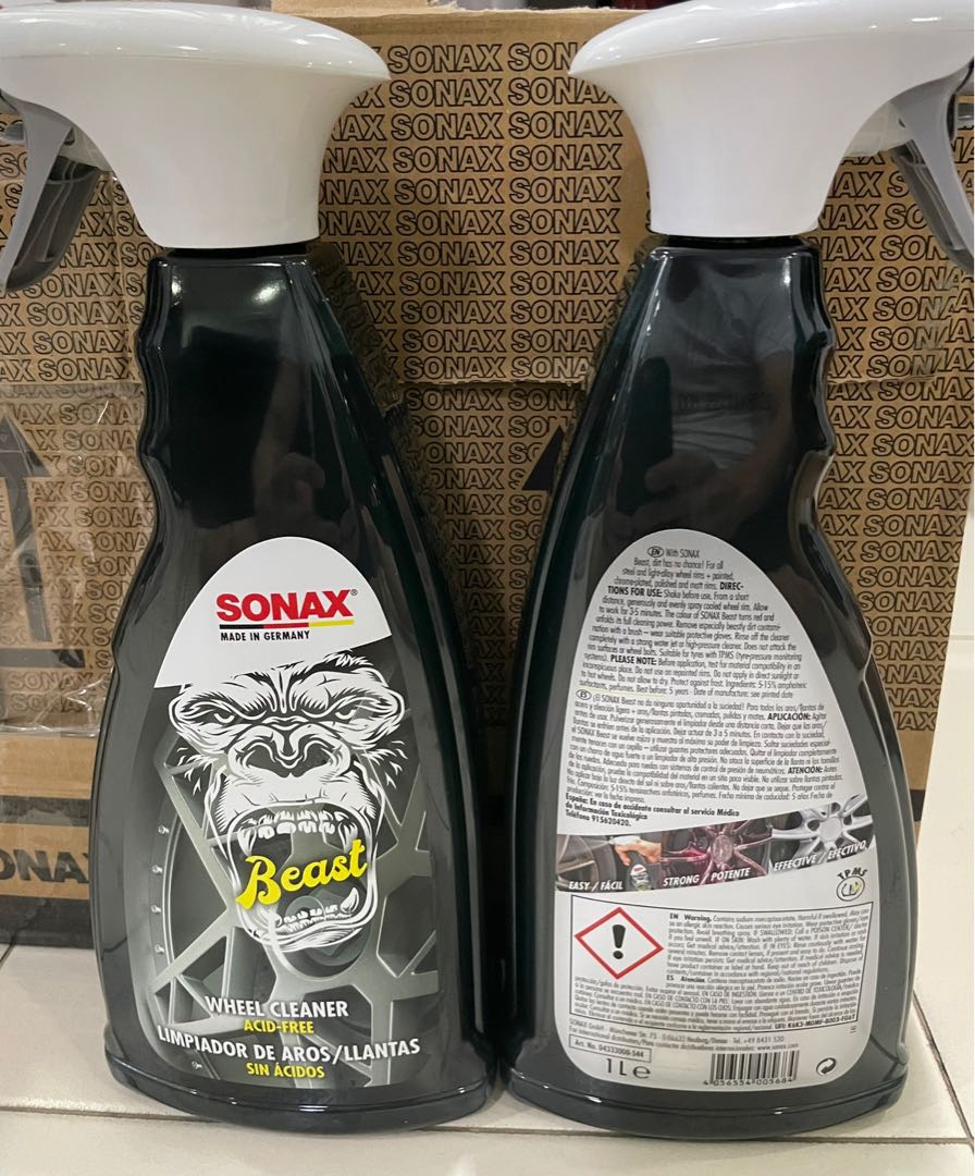 Sonax Beast Wheel Cleaner (1 Litre), Car Accessories, Accessories on