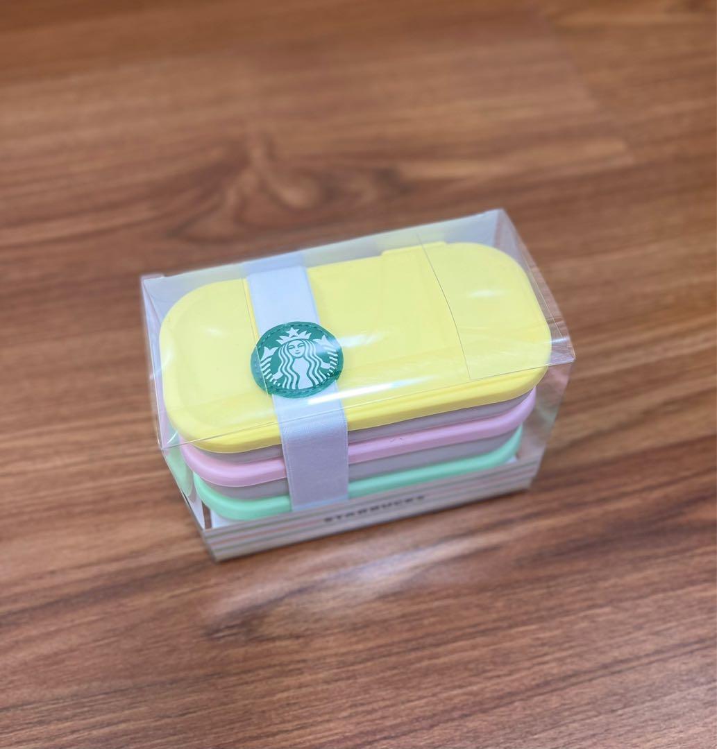 Starbucks Korea 22 Spring Bento lunch box (Category: Food Organization & Storage) located in Quezon City. Submitted by Bargain_FindsPH (Listing ID 1162625353, Image 2). Description: From Starbuck SoKor 2022 Spring Edition.