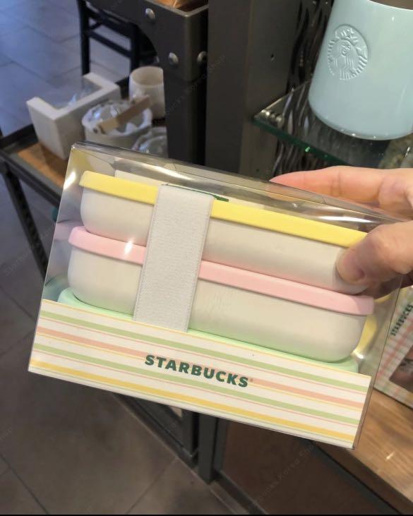 Starbucks Korea 22 Spring Bento lunch box (Category: Food Organization & Storage) located in Quezon City. Submitted by Bargain_FindsPH (Listing ID 1162625353, Image 3). Description: From Starbuck SoKor 2022 Spring Edition.