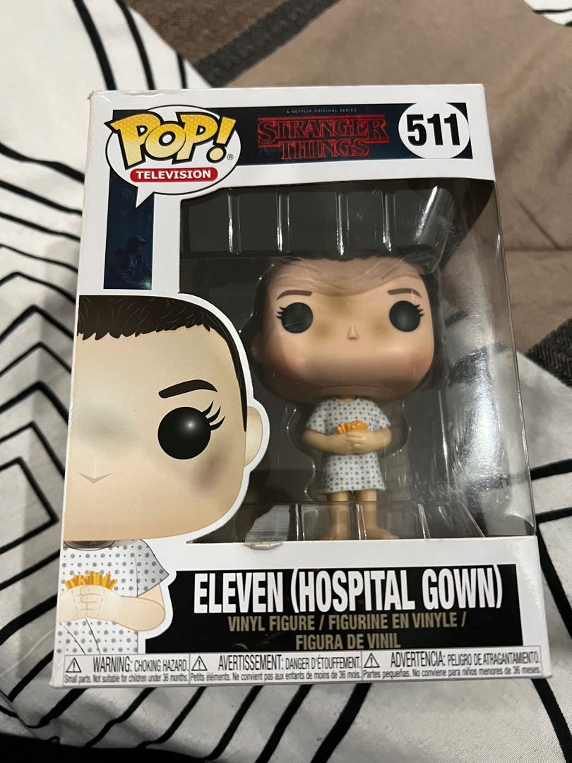 Eleven hospital gown pop top