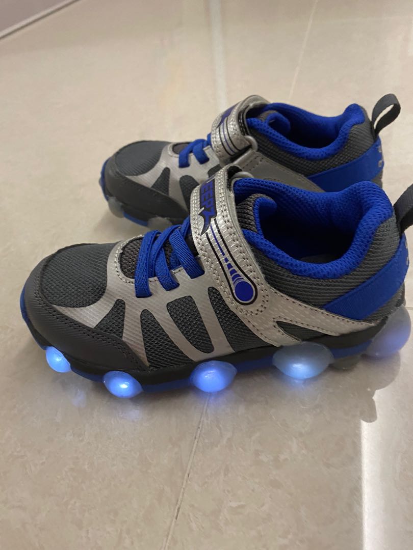 Stride Rite Boys Leepz 3.0 shoes with light Babies Kids Babies Kids Fashion on Carousell